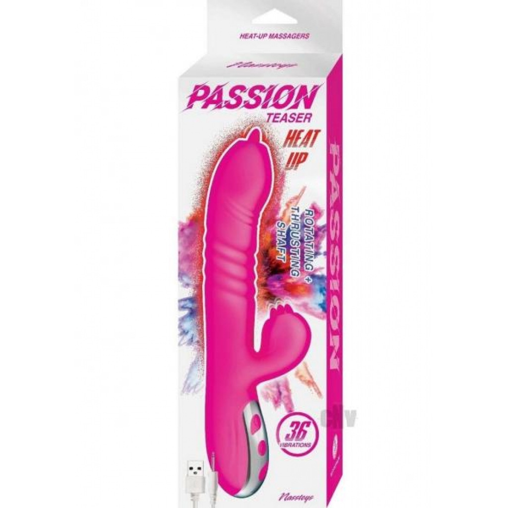 Passion Teaser Heat Up Vibrator - Pink