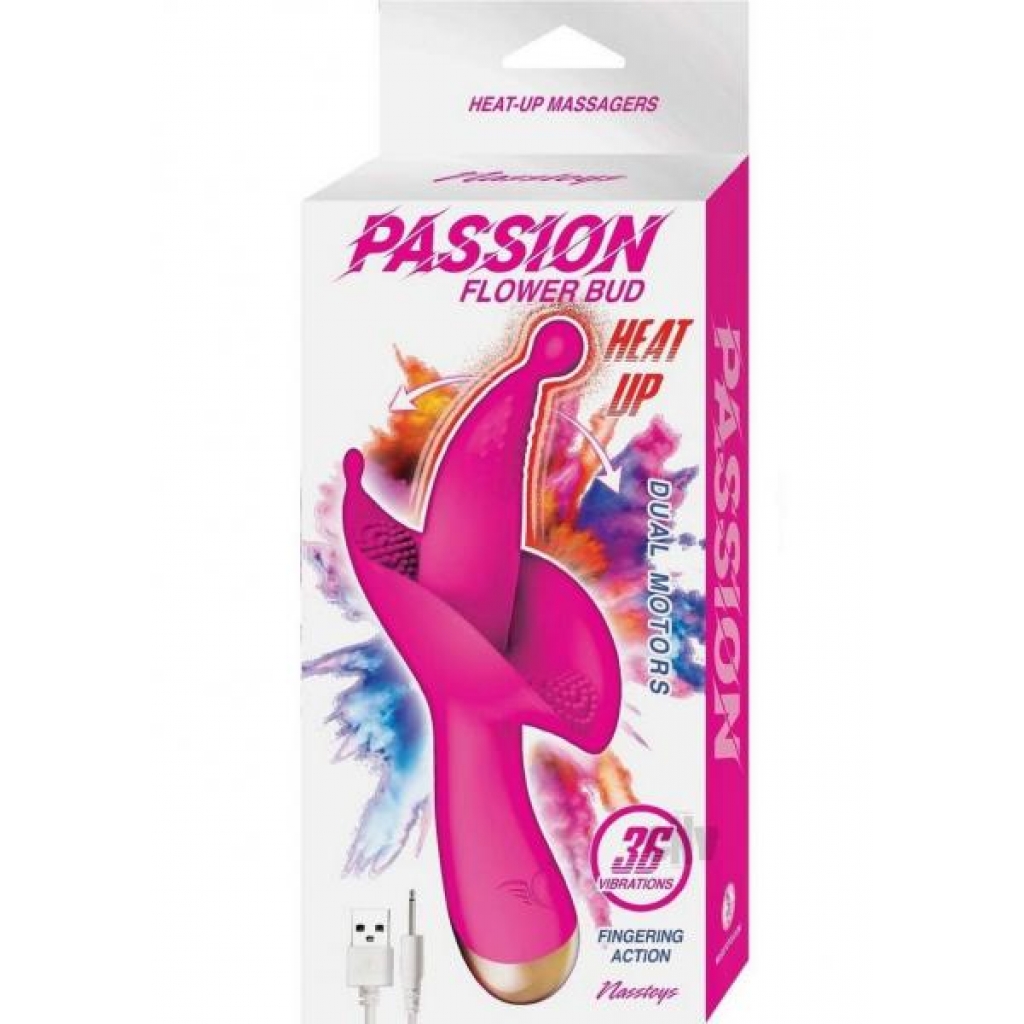 Passion Flower Bud Heat Up Oral Stimulation Device