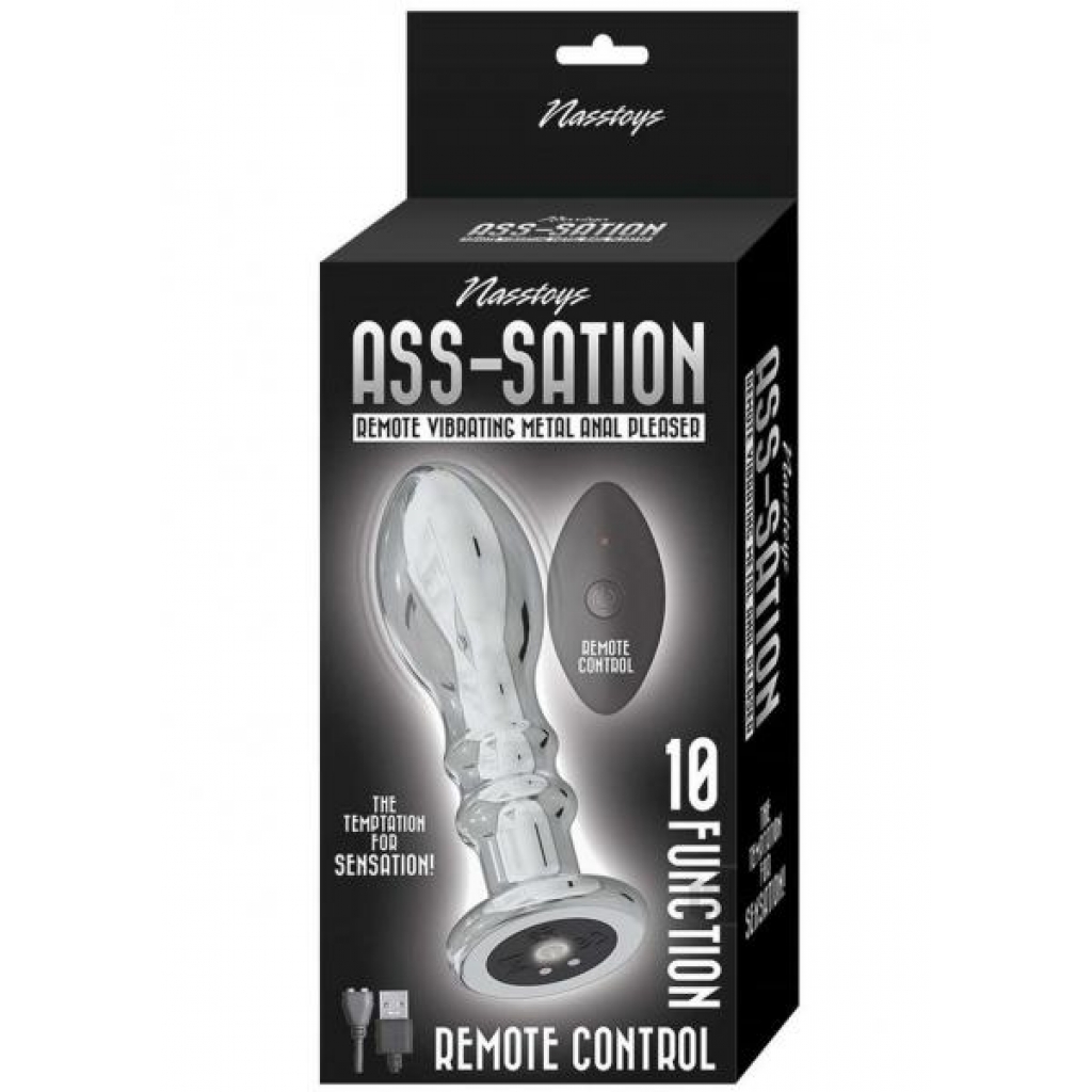 Ass-sation Remote Metal Anal Pleaser Slv - Novelties By Nass-walk Inc