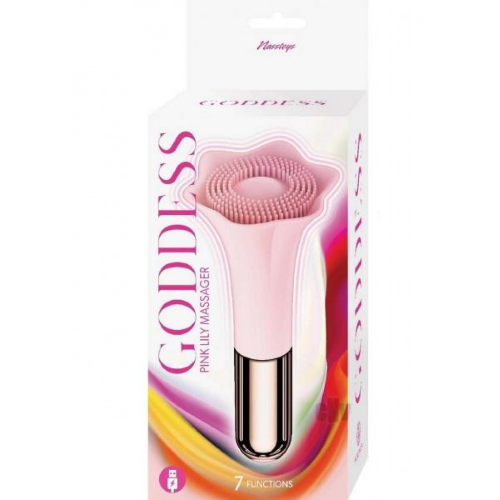 Goddess Pink Lily Massager - Enchanting Pleasure Device