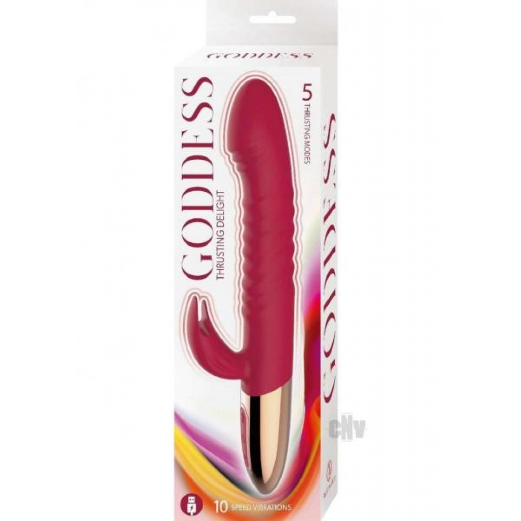 Goddess Thrusting Delight Red - Novelties By Nass-walk Inc