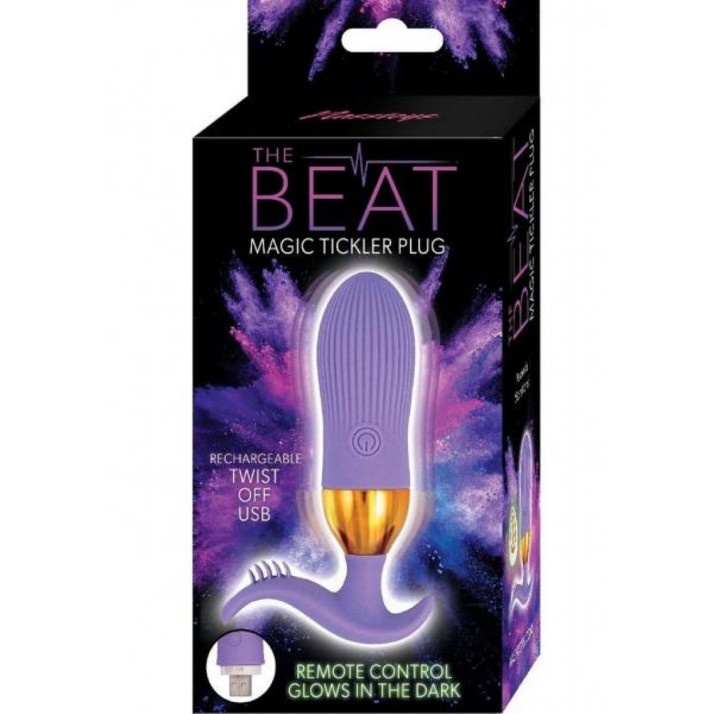 Beat Magic Tickler Plug Purple - Novelties By Nass-walk Inc