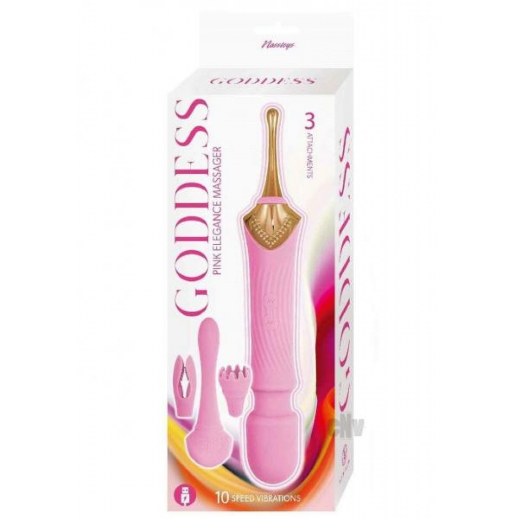 Goddess Pink Elegance Massager - Novelties By Nass-walk Inc