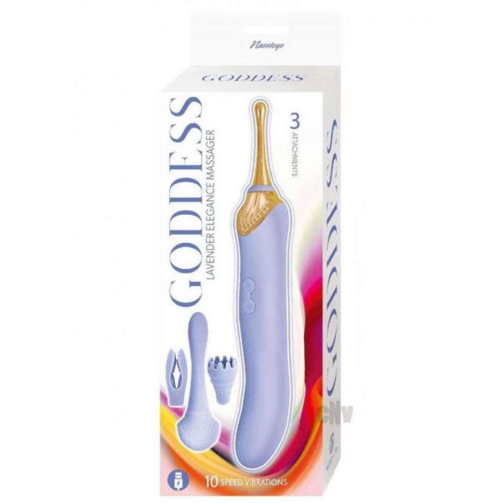 Goddess Lavender Elegance Massager - Novelties By Nass-walk Inc