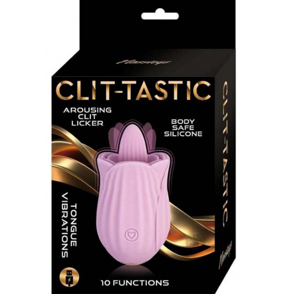 Clit-tastic Arousing Clit Licker Pink - Novelties By Nass-walk Inc