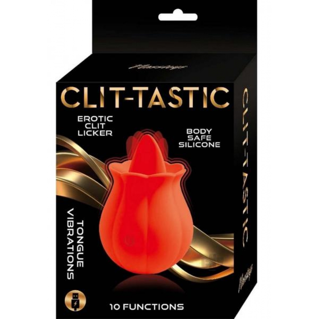 Clit Tastic Erotic Clit Licker - Red