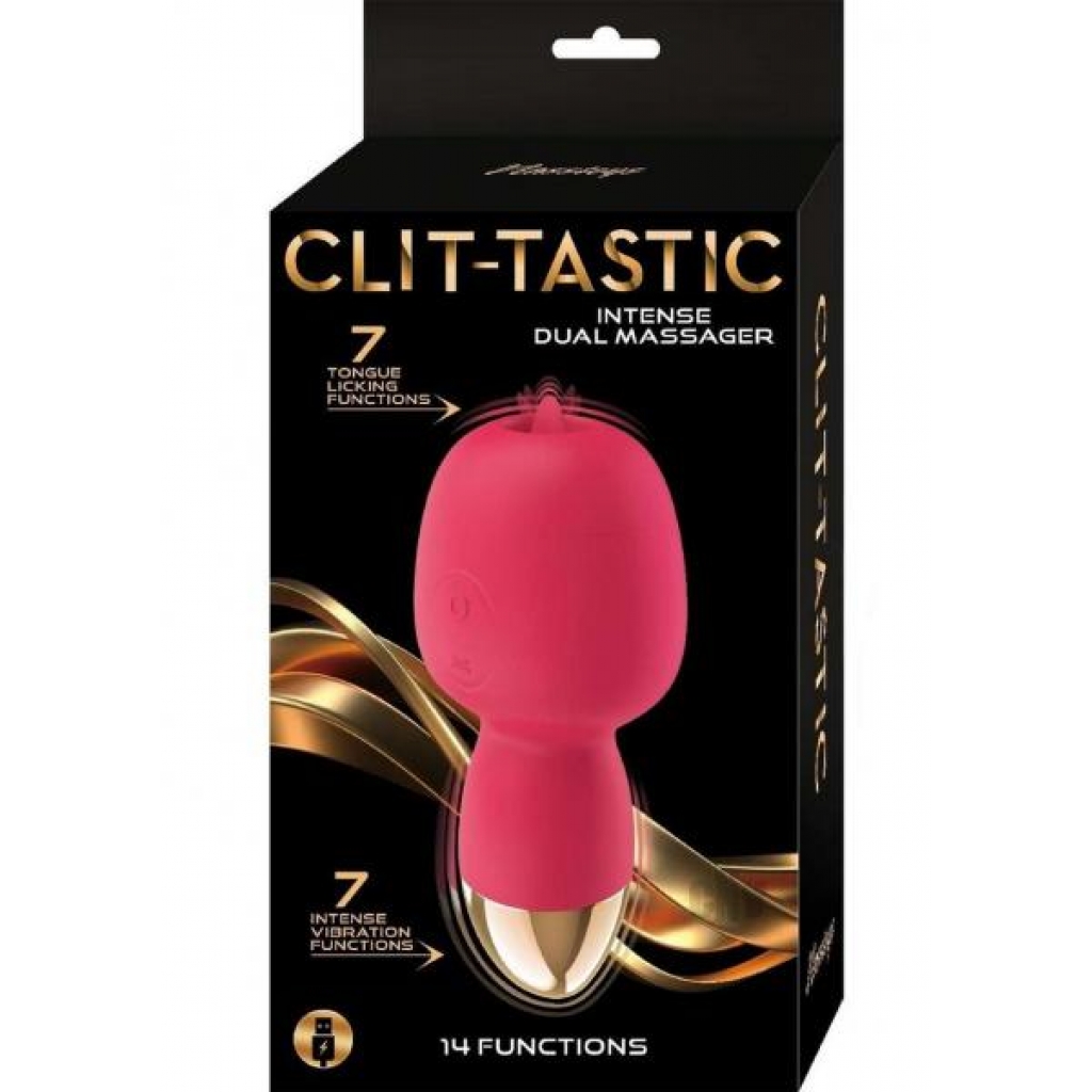 Clit Tastic Intense Dual Massager - Versatile Pleasure in One Device