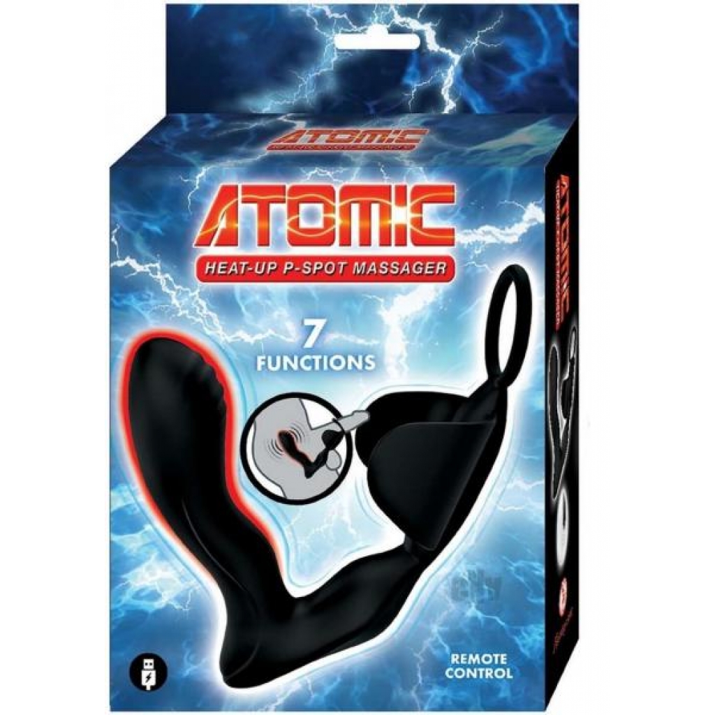 Atomic Heat Up Pspot Massager Blk