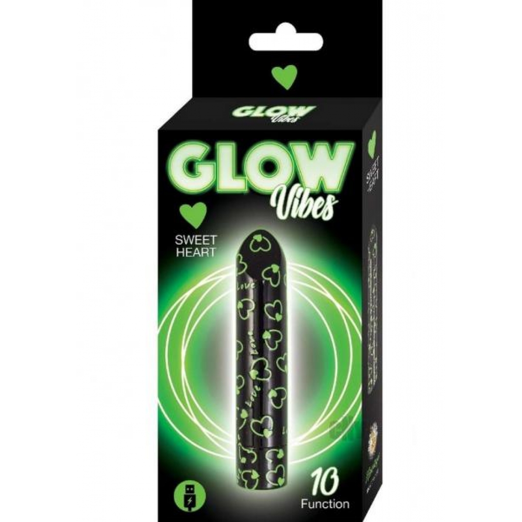 Glow Vibes Sweet Heart Black/Green