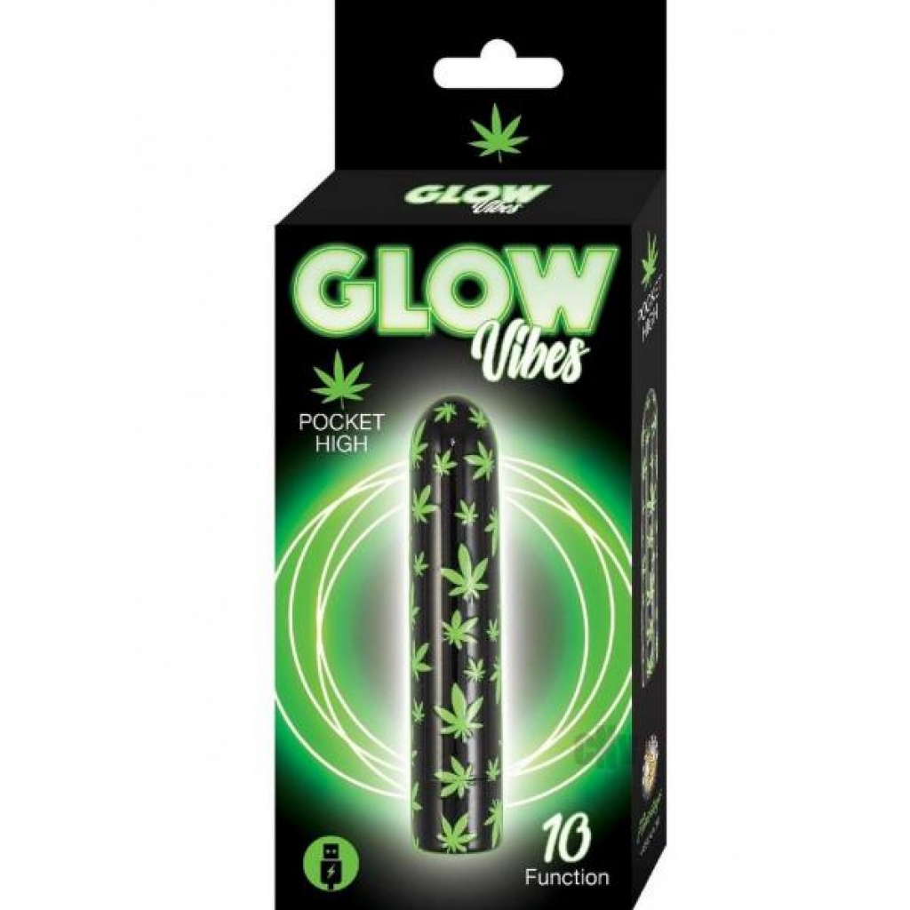 Glow Vibes Pocket High Blk/grn - Novelties By Nass-walk Inc