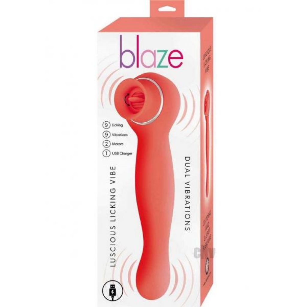 Blaze Luscious Licker Vibe - Coral