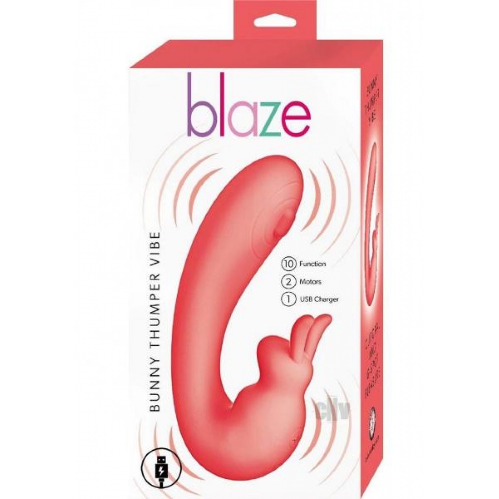 Blaze Bunny Thumper Vibe Coral - Novelties By Nass-walk Inc