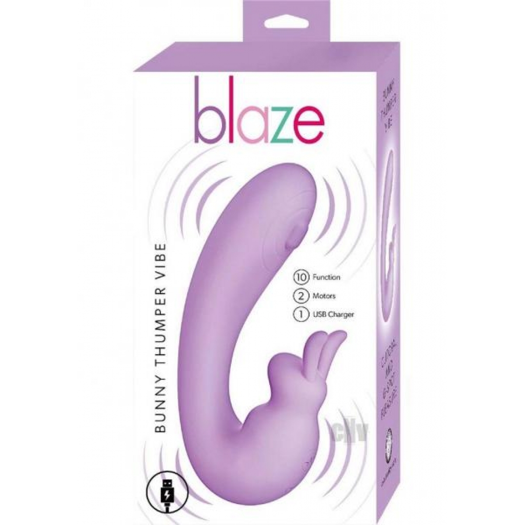 Blaze Bunny Thumper Vibe Lavender - Novelties By Nass-walk Inc