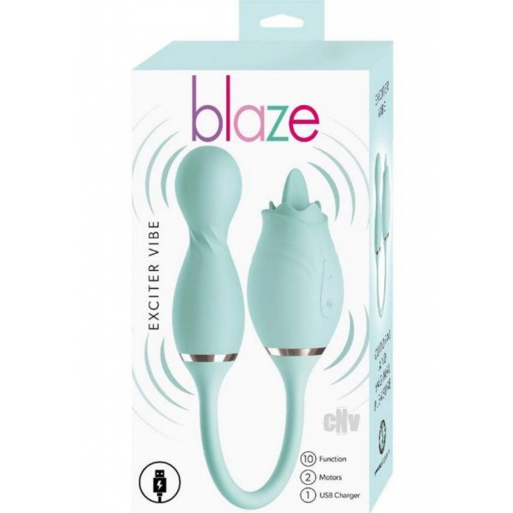 Blaze Exciter Vibe Aqua - Novelties By Nass-walk Inc