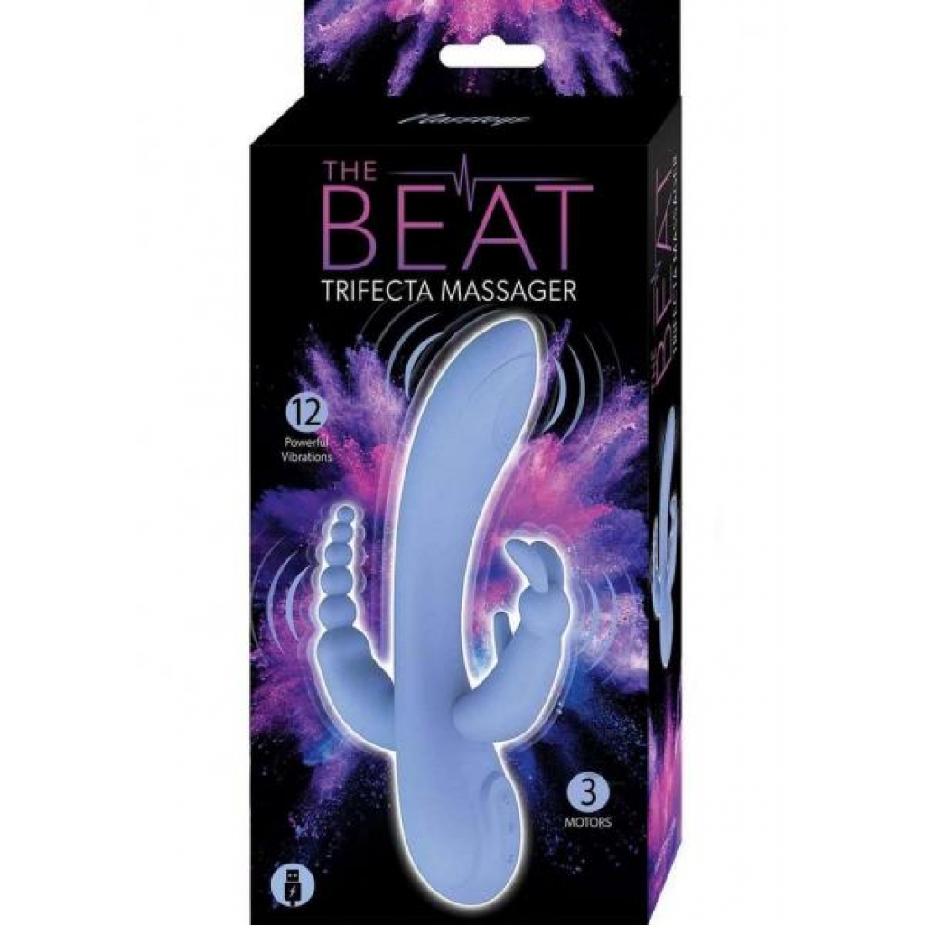 The Beat Trifecta Massager - Violet