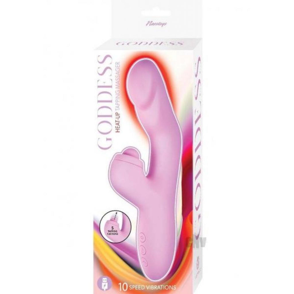 Goddess Heat Up Tapping Massager Lav - Novelties By Nass-walk Inc