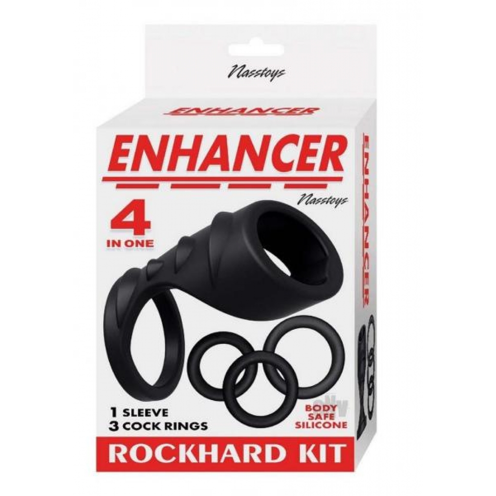 Enhancer Rockhard Kit Black - Novelties By Nass-walk Inc