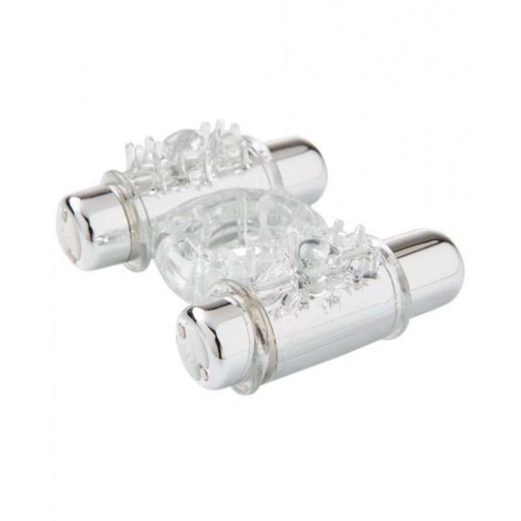 Sensuelle Double Action 2 7 Function C-Ring - Clear