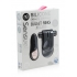 Sensuelle Silicone Remote Control Bullet Ring - Black