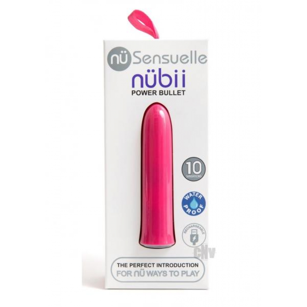 Sensuelle Nubii 15 Func Bullet Blush - Novel Creations Usa Inc