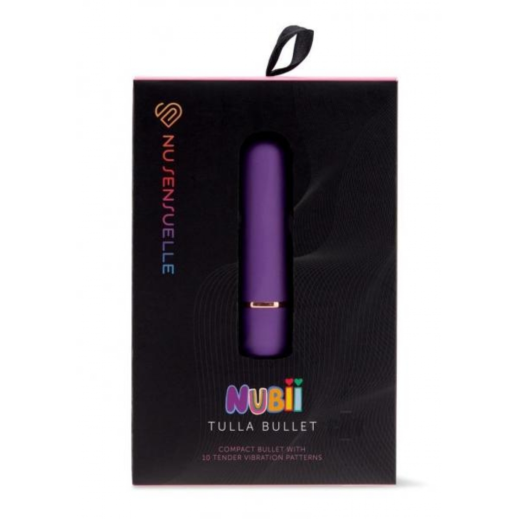 Sensuelle Tulla Nubii Bullet Purple - Novel Creations Usa Inc