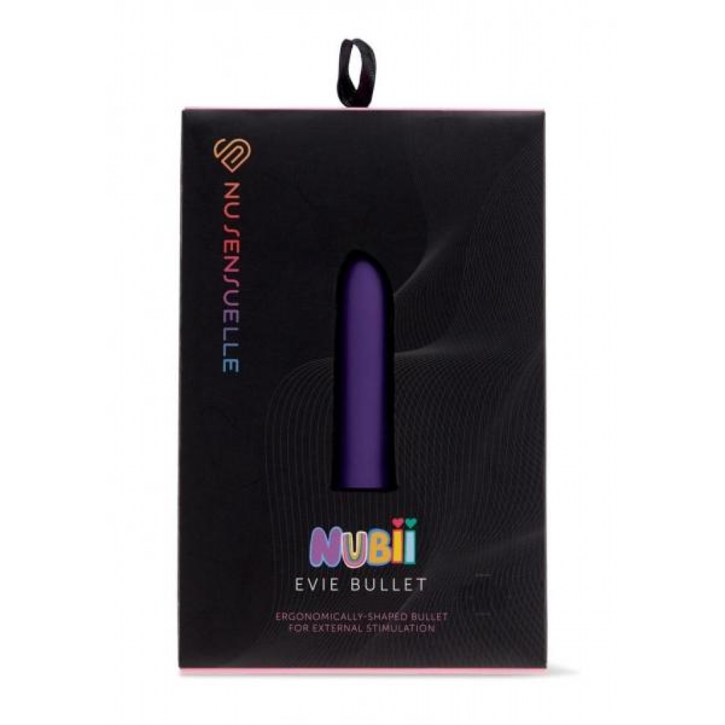 Sensuelle Evie Nubii Bullet Purple - Novel Creations Usa Inc