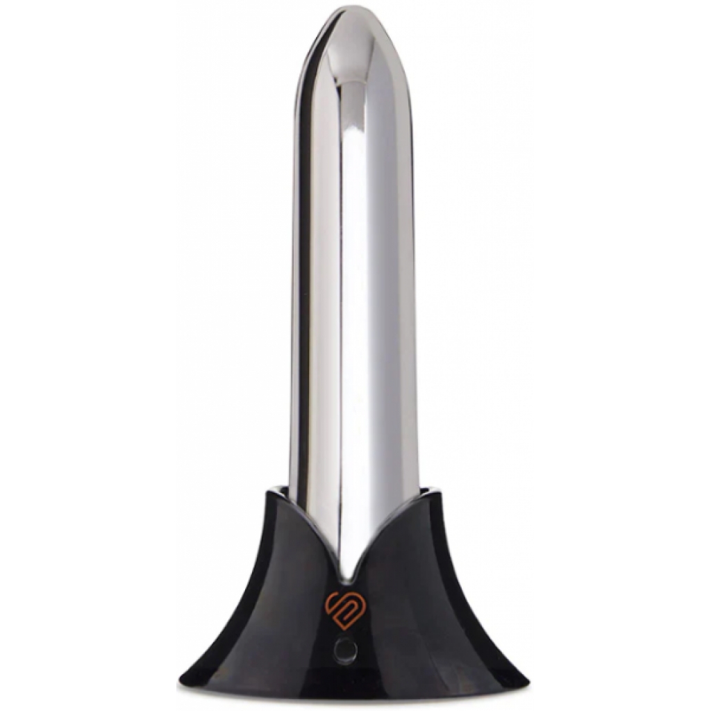 Sensuelle Point 20 Function Waterproof Bullet - Silver - Novel Creations Toys