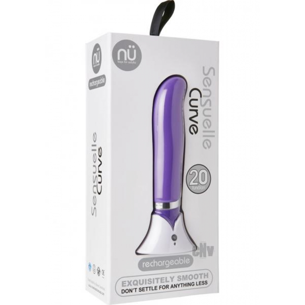 Sensuelle Curve 20 Func Vibe Purple - Novel Creations Toys