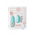 Sensuelle Remote Control Petite Egg Vibrator Teal Blue - Novel Creations Usa Inc