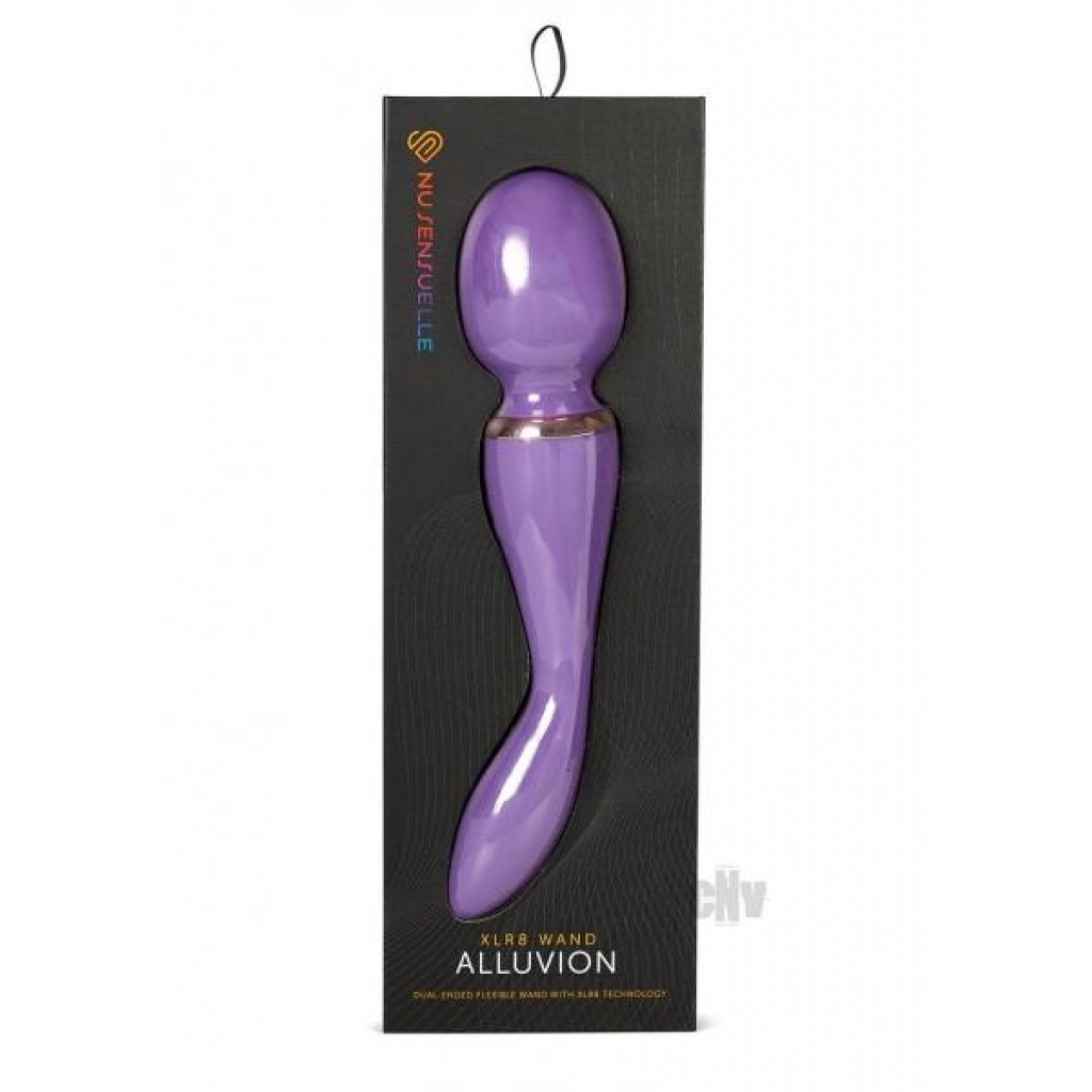 Sensuelle Xlr8 Alluvion Wand Purple - Novel Creations Usa Inc