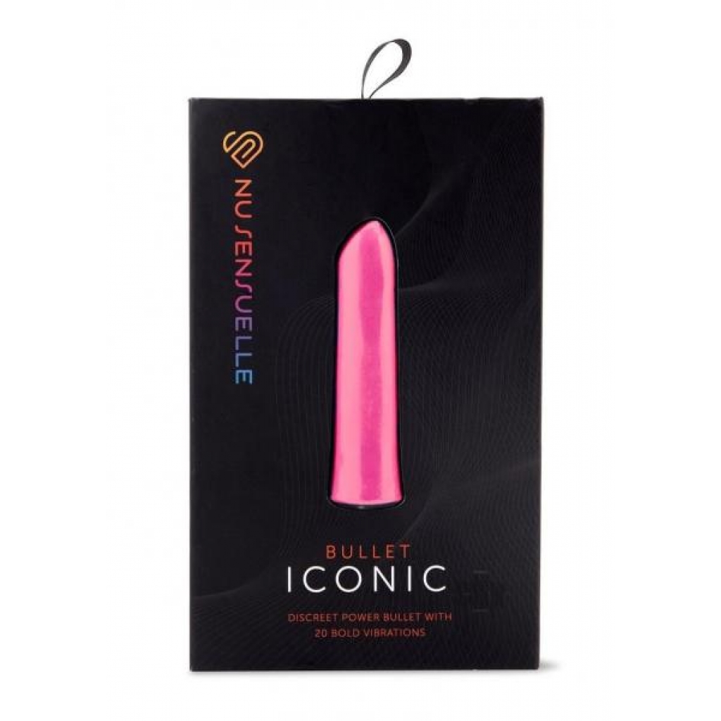 Sensuelle Iconic Bullet Deep Pink - Novel Creations Usa Inc