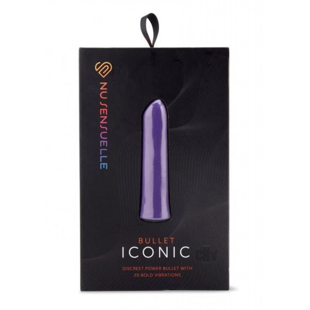 Sensuelle Iconic Bullet Deep Purple - Novel Creations Usa Inc