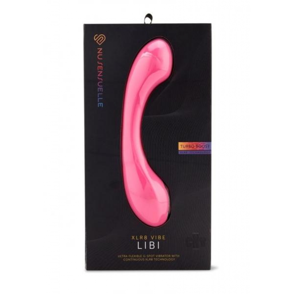 Sensuelle Libi Flexible G Vibe Deep Pink - Novel Creations Usa Inc