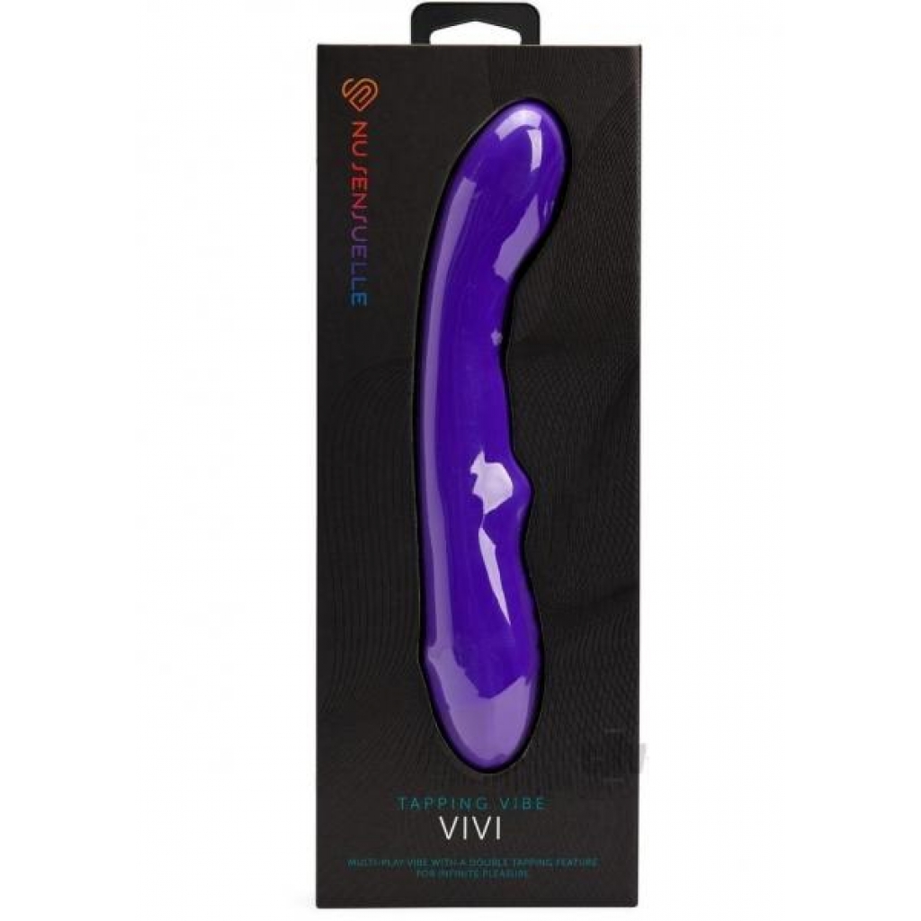 Sensuelle Vivi Dbl Tap Vibe Purple - Novel Creations Usa Inc