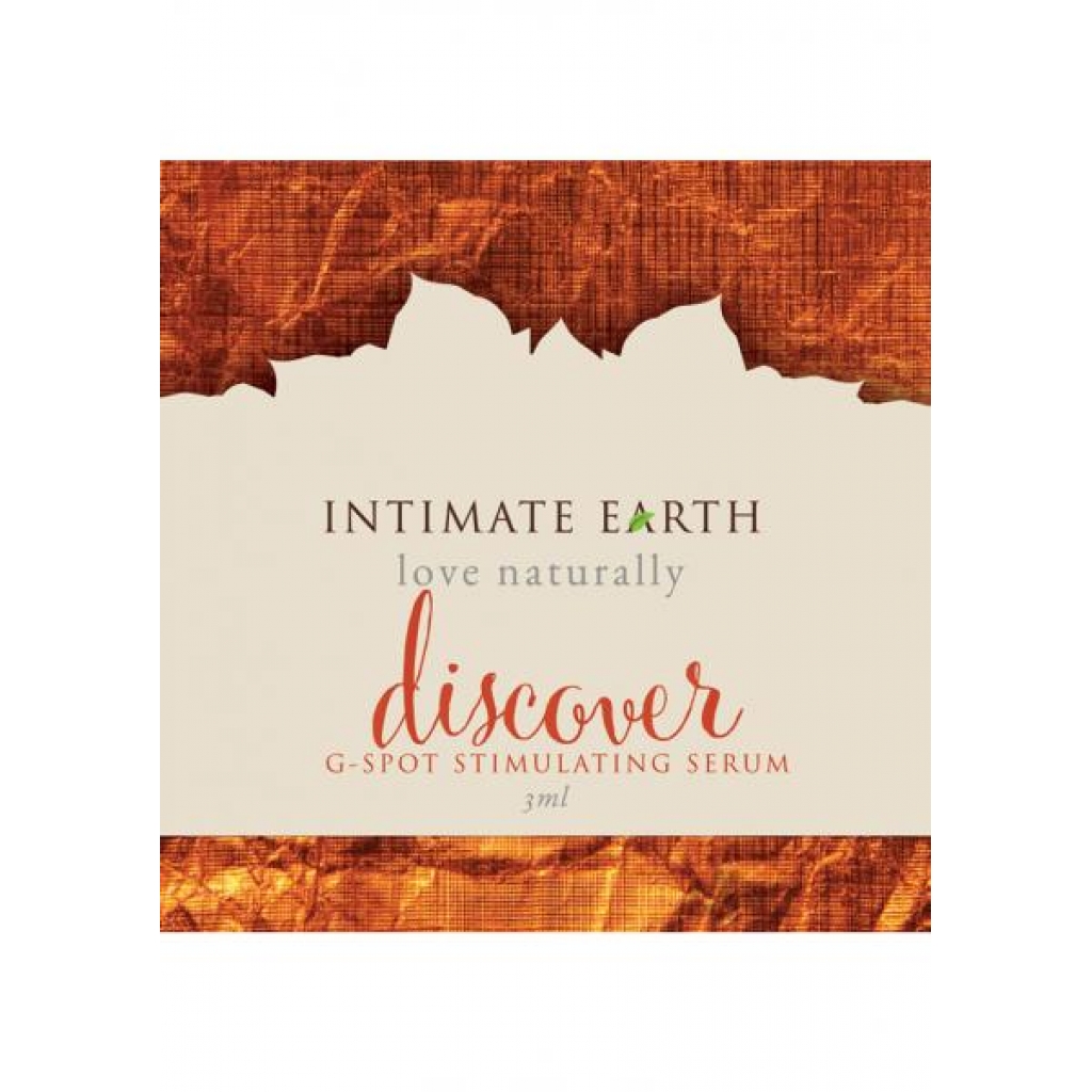 Intimate Earth Discover G-Spot Gel .10oz Foil Loose - Intimate Earth