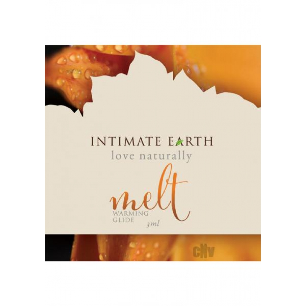 Intimate Earth Melt Warming Glide - 0.1oz Foil Pack