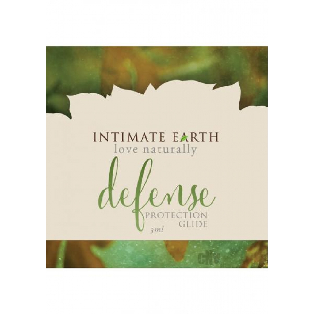 Intimate Earth Defense Protection Glide .10oz Foil - Intimate Earth