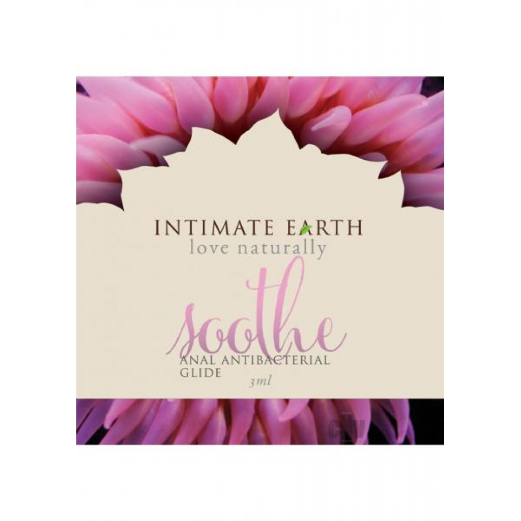 Intimate Earth Soothe Anal Glide .10oz Foil - Intimate Earth