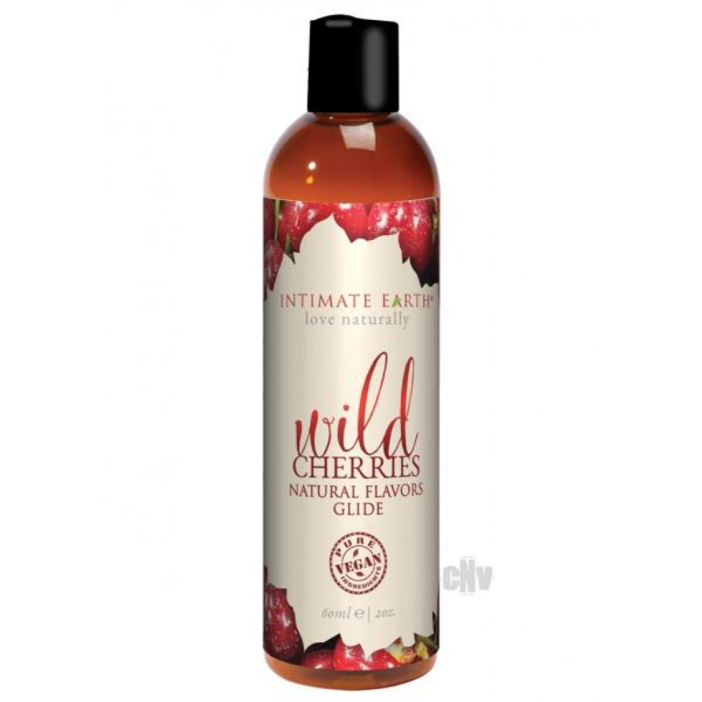 Intimate Earth Wild Cherries Pleasure Glide 2oz - Intimate Earth