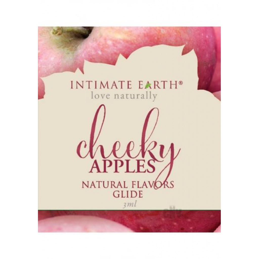 Intimate Earth Cheeky Apples Glide Foil Pack .1oz - Intimate Earth 