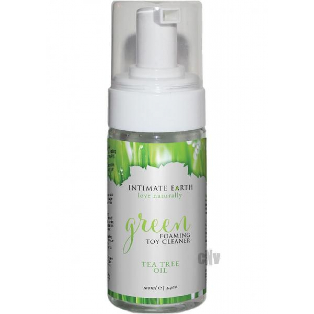 Intimate Earth Green Tea Tree Toy Cleaner 3.4oz - Intimate Earth 