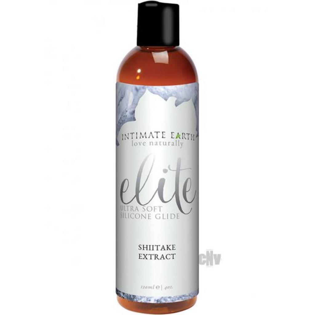 Intimate Earth Elite Shiitake Silicone Glide 4oz - Intimate Earth