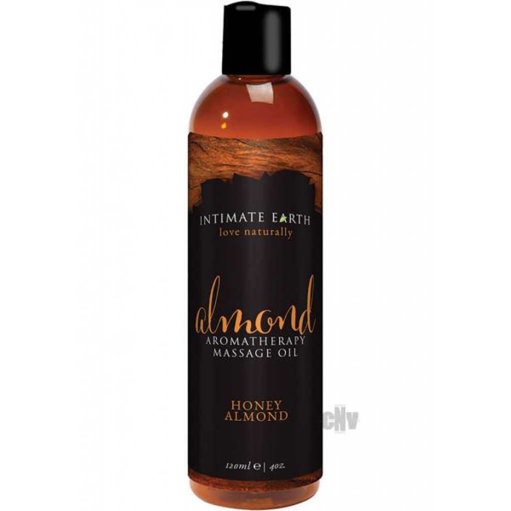 Honey Almond Aromatherapy Massage Oil - 4oz