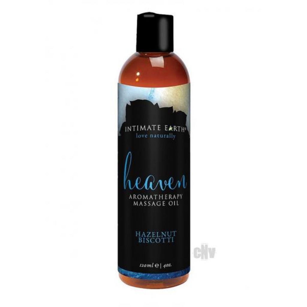 Intimate Earth Heaven Hazelnut Massage Oil - 4oz