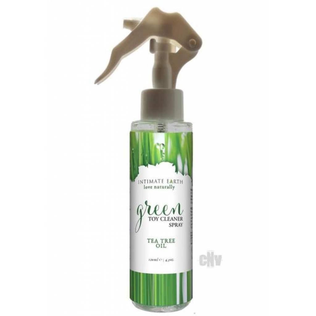 Intimate Earth Green Tea Tree Toy Cleaner Spray 4.2oz - Intimate Earth