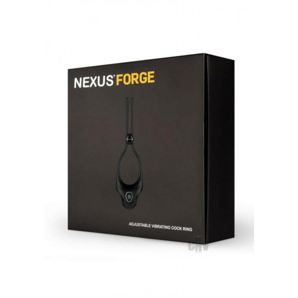 Forge Vibe Lasso Cock Ring Black - Nexus