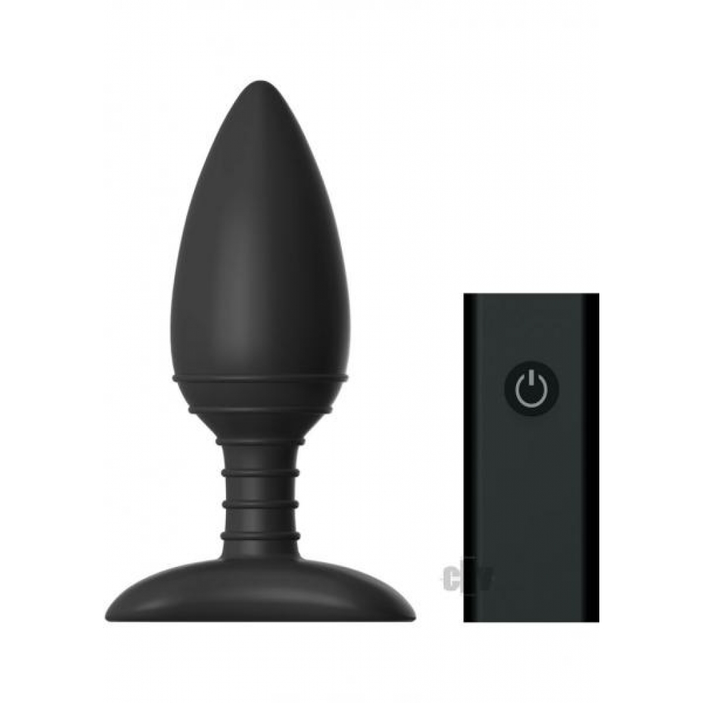 Nexus Ace Remote Control Vibe Plug - Medium - Black