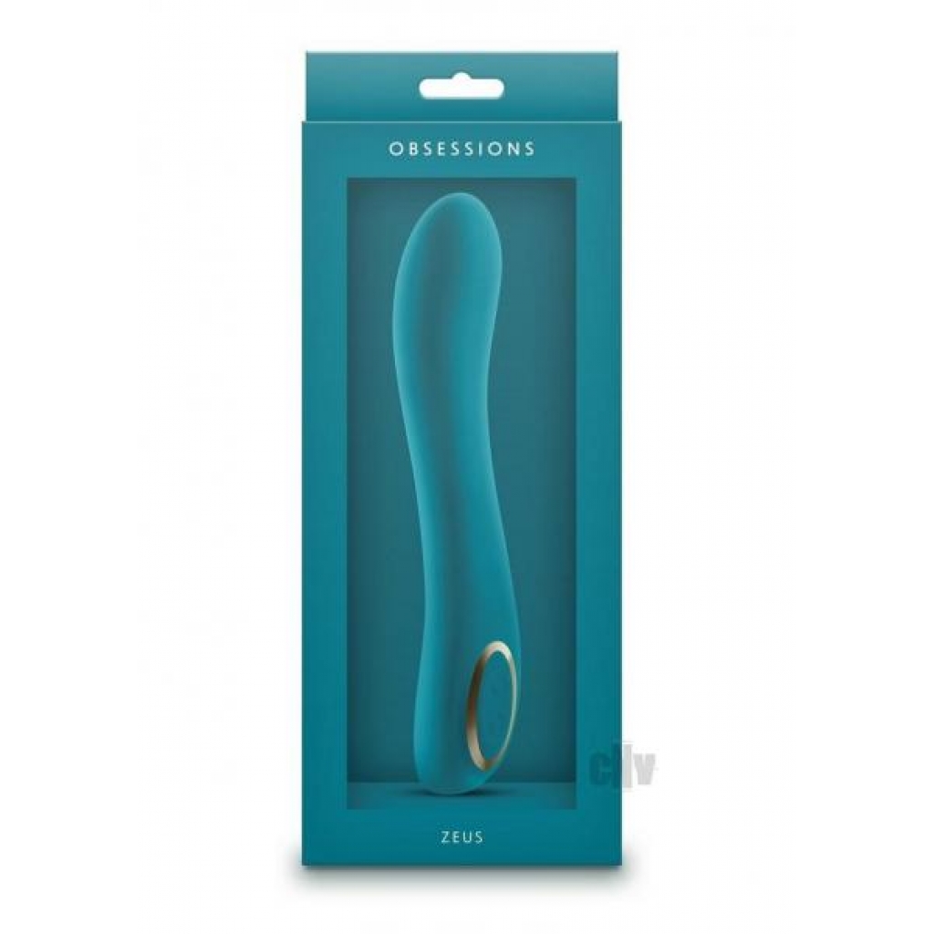 Obsessions Zeus Teal - Premium Silicone Pleasure Toy