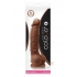 Colours Dual Density 5 inches Dildo Brown - Ns Novelties