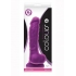 Colours Dual Density 8 inches Purple Dildo - Ns Novelties